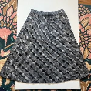 Vintage summit of Boston, calf length skirt, side, zipper